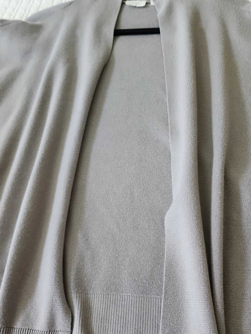 Cardigan in Light Gray